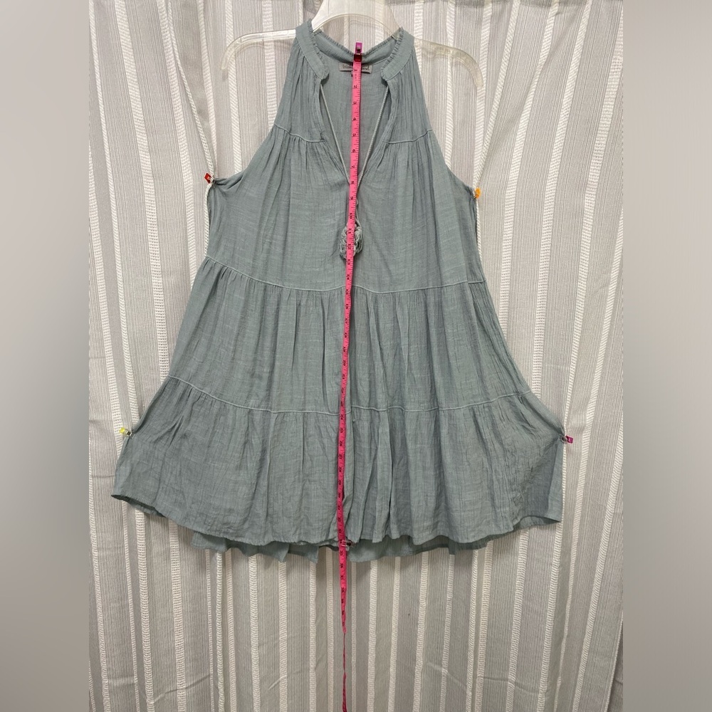 Wishlist Apparel Sleeveless Flowy Dress Blue Size M - Picture 3 of 8